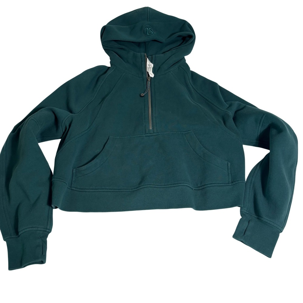 Lululemon Scuba Oversized Half-Zip Hoodie 'Storm Teal'